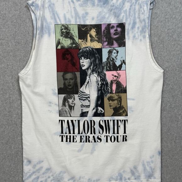 Taylor Swift The Eras Tour Shirt Tie Dye Tank Top Size M Official Merchandise - Picture 8 of 16